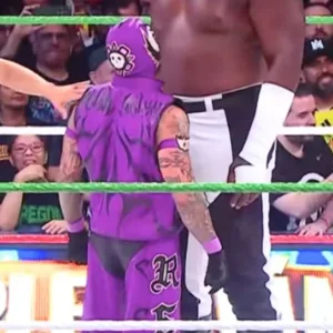 buy now Rey Mysterio AAA TripleMania Purple Vest