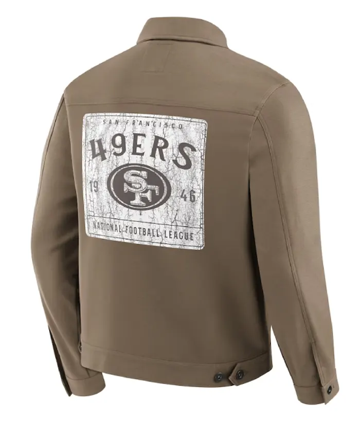 buy now San Francisco 49ers NFL X Darius Rucker Tan Jacket