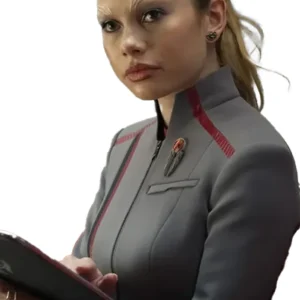 buy now Star Trek Starfleet Academy Genesis Lythe Grey Jacket