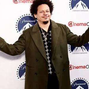 buy now Street Fighter Eric André Green Cotton Coat