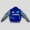 buy now Trent Williams 49ers LV Embroidered Blue Varsity Jacket