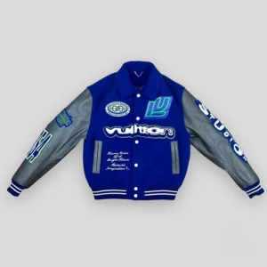 buy now Trent Williams 49ers LV Embroidered Blue Varsity Jacket
