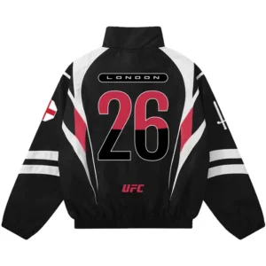 buy now UFC London Full-Zip Up Black Jacket