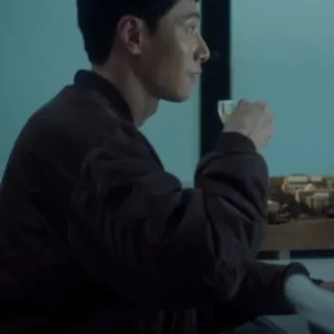 buy now Um Tae-Seong The Trunk Bomber Brown Jacket