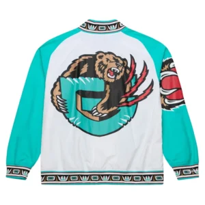 buy now Vancouver Grizzlies White 1995 Warm Up Jacket