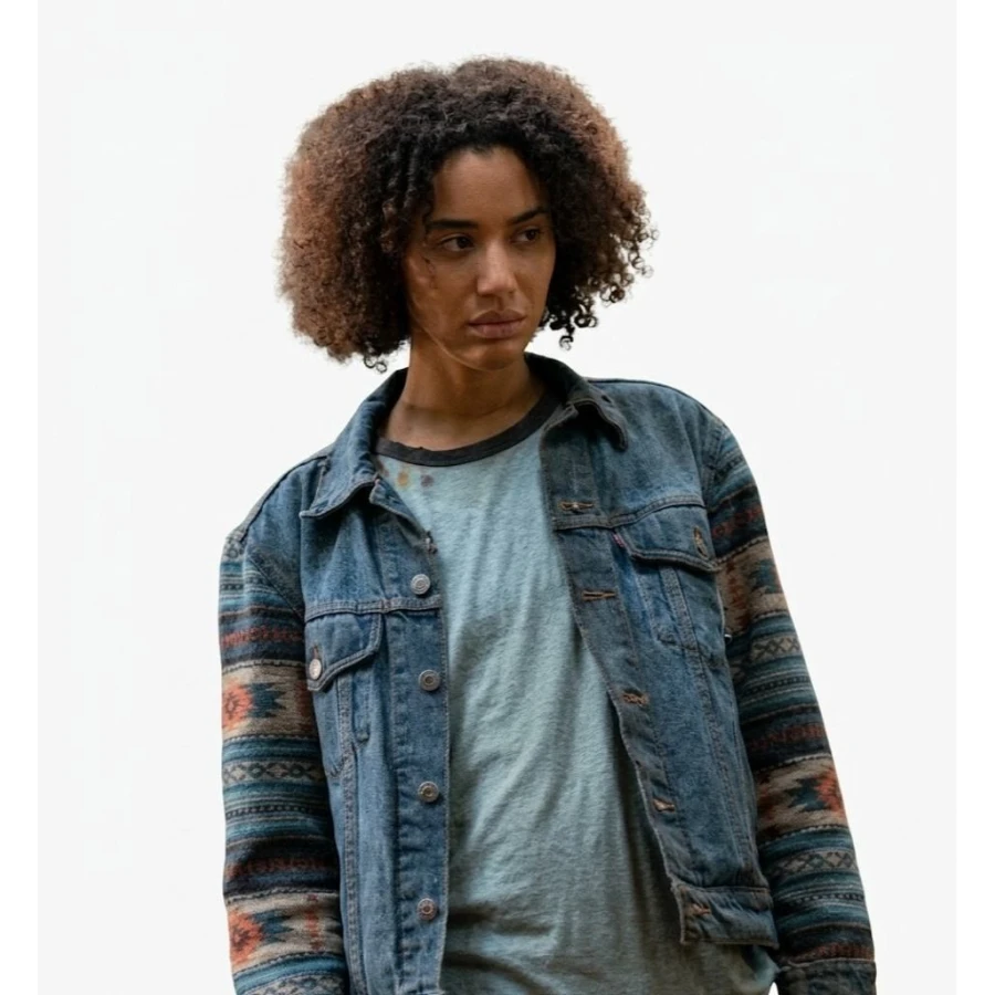 buy now Yellowjackets Jasmin Savoy Brown Denim Jacket