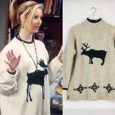 buy Friends Phoebe Buffay Cream Moose Sweater