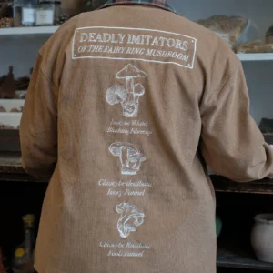 knock thrice mushroom jacket for men and women