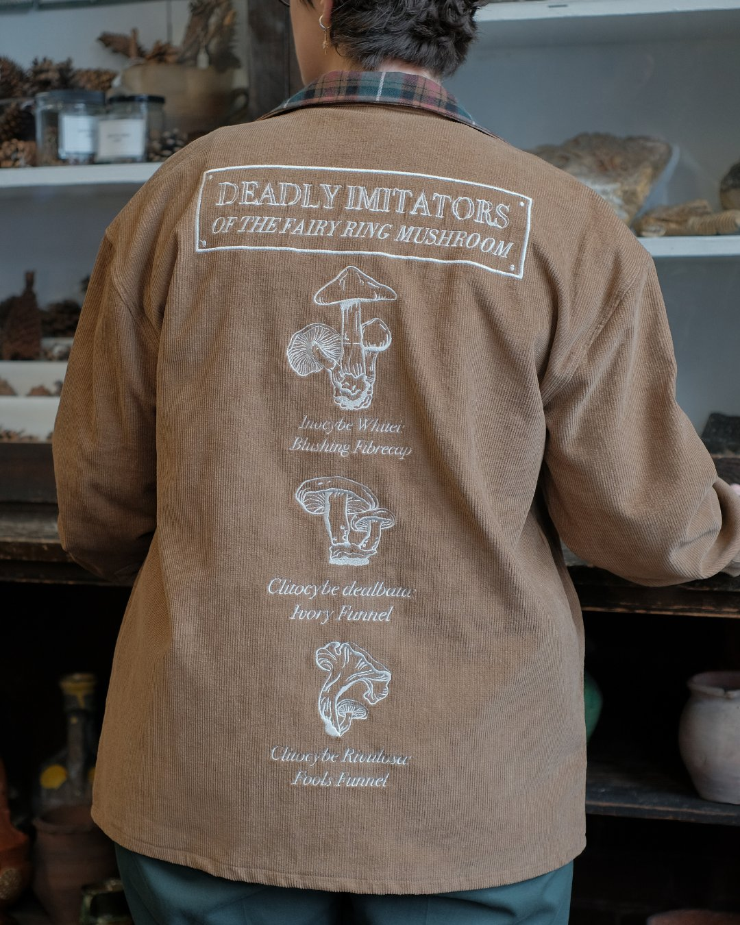knock thrice mushroom jacket for men and women