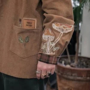 knock thrice mushroom jacket sleeves