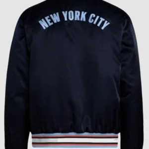 navy blue Adidas NYC Coaches Jacket
