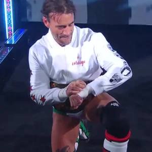 order now CM Punk El Verdugo Mexico City Tribute White Bomber Jacket