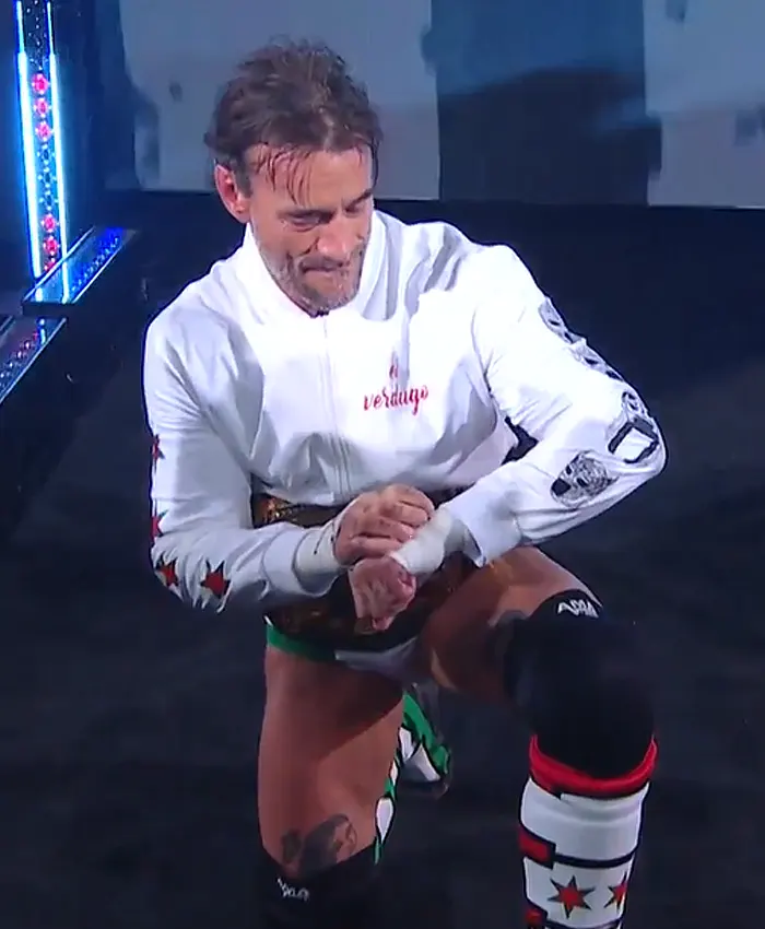 order now CM Punk El Verdugo Mexico City Tribute White Bomber Jacket