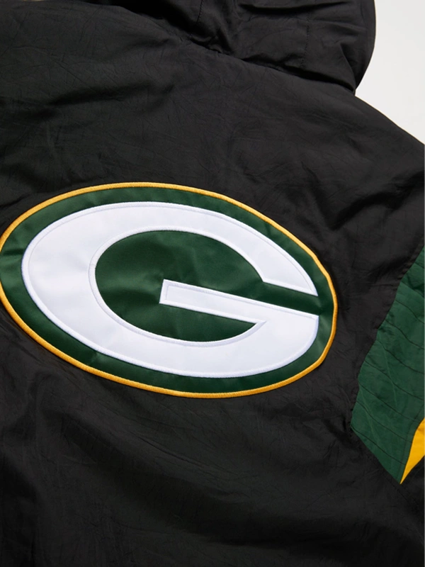 order now Green Bay Packers Starter Blackout Breakaway Jacket