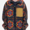 order now Joon Lee The Brothers Sun 2024 Floral Fleece Jacket