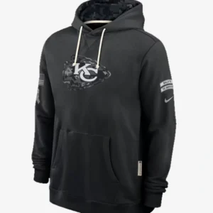 order now Kansas City Chiefs 2026 Salute to Service Sideline Hoodie