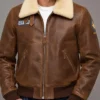 order now King Of Fighters Terry Bogard Brown Leather Jacket