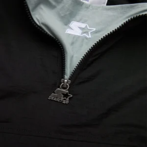 order now Las Vegas Raiders Starter Blackout Breakaway Jacket