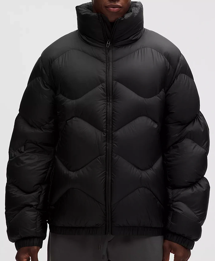 order now Lewis Hamilton Lululemon Stand-Neck Puffer Jacket
