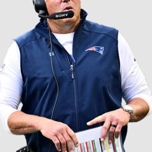 order now Mike Vrabel 2026 New England Patriots Vest