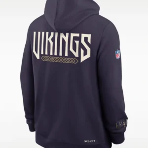 order now Minnesota Vikings 2026 Nike Rivalries Sideline Hoodie
