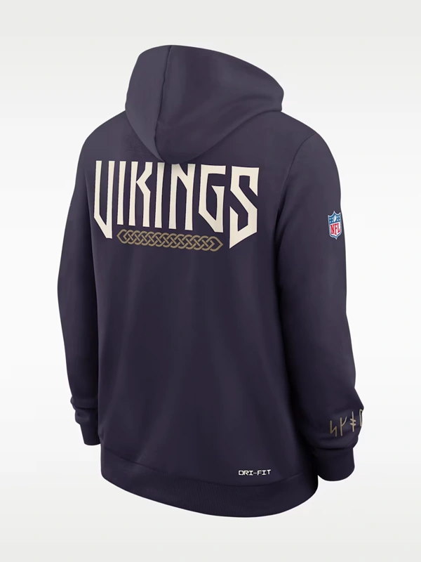 order now Minnesota Vikings 2026 Nike Rivalries Sideline Hoodie