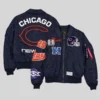 order now New Era x Alpha Industries Chicago Bears MA-1 Bomber Jacket