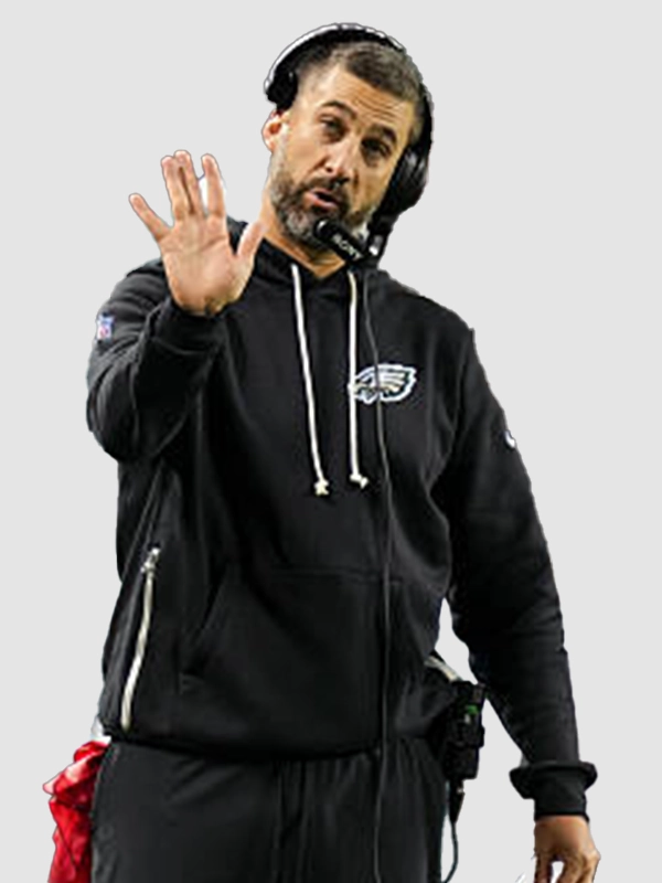 order now Nike Philadelphia Eagles Nick Sirianni 2026 Sideline Hoodie For Sale