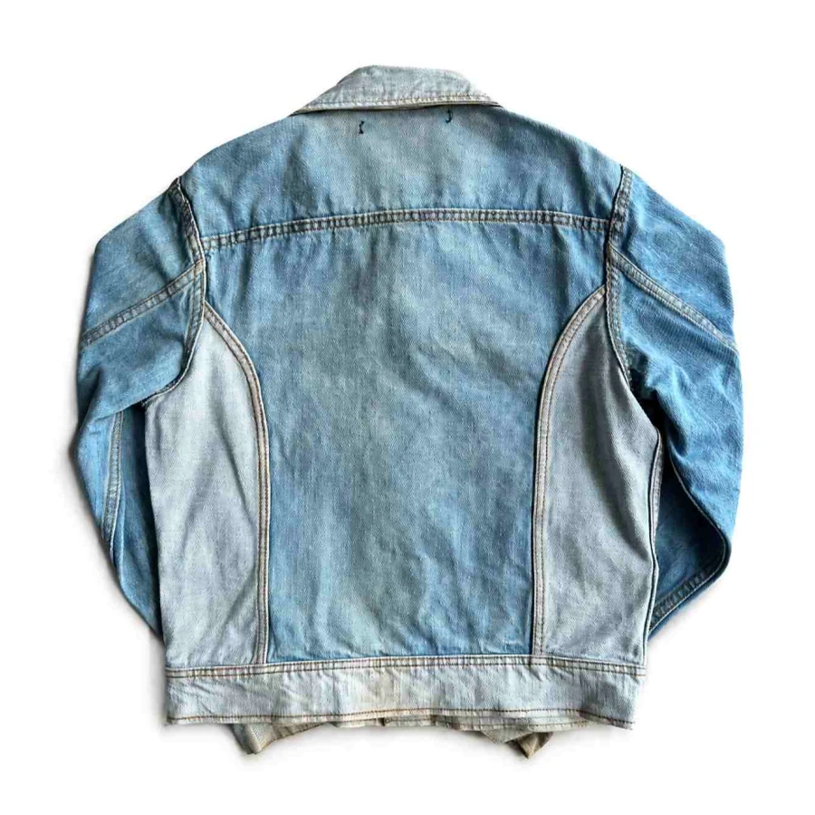 order now Robert Redford Two Tone Blue Denim Jacket