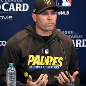 order now San Diego Padres 2026 MLB Postseason Hoodie