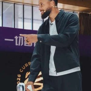 order now Stephen Curry 2026 China Beijing Grey Jacket