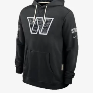 order now Washington Commanders 2026 Salute to Service Sideline Hoodie