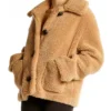 order now Zara Teddy Bear Cropped Jacket