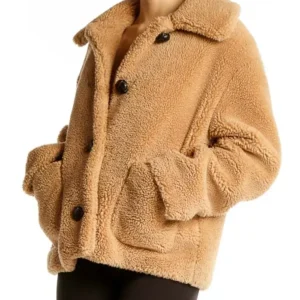 order now Zara Teddy Bear Cropped Jacket