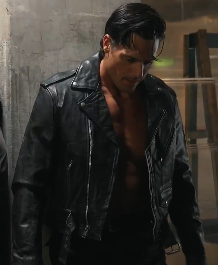 shop Steven Borden AEW Dynamite Live 2026 Leather Jacket