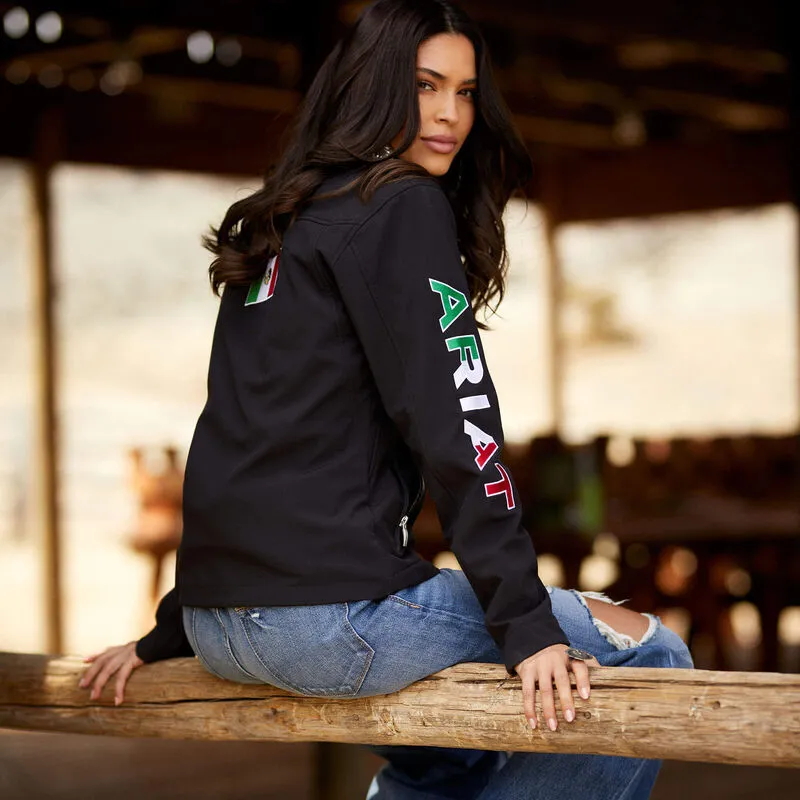 shop now Ariat Cheetah Softshell Black Jacket