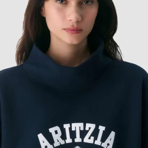 shop now Aritzia Funnel Neck Sweatshirt
