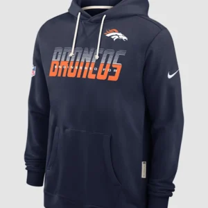 shop now Bo Nix 2026 Denver Broncos Sideline Hoodie