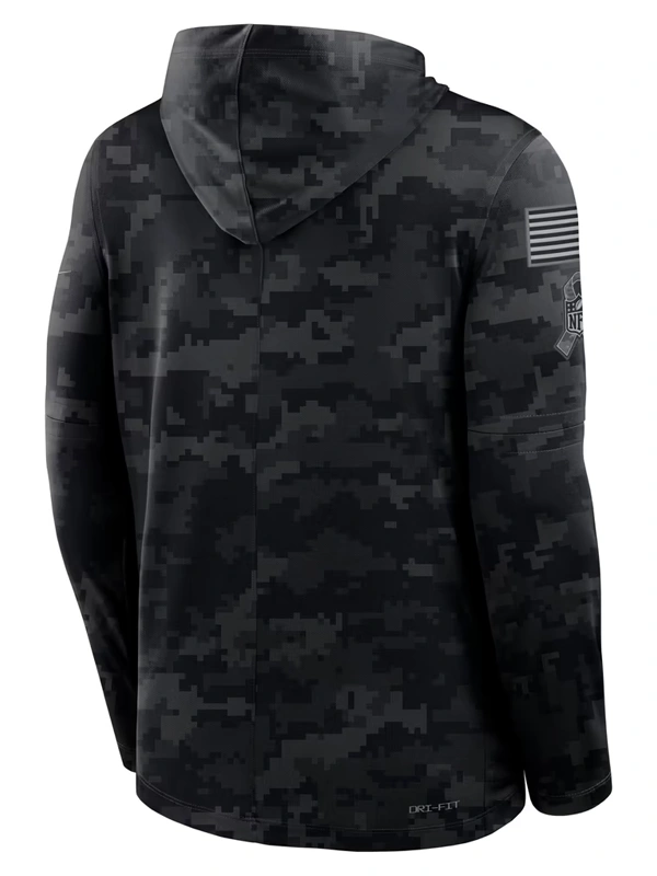 shop now Cardinals 2026 Salute to Service Hooded Long Sleeve T-Shirt