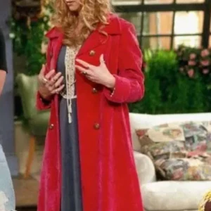 shop now Friends Phoebe Buffay Red Coat