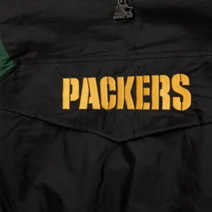 shop now Green Bay Packers Starter Blackout Breakaway Jacket