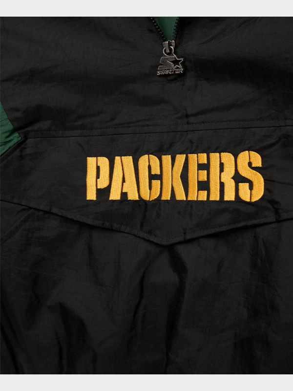shop now Green Bay Packers Starter Blackout Breakaway Jacket