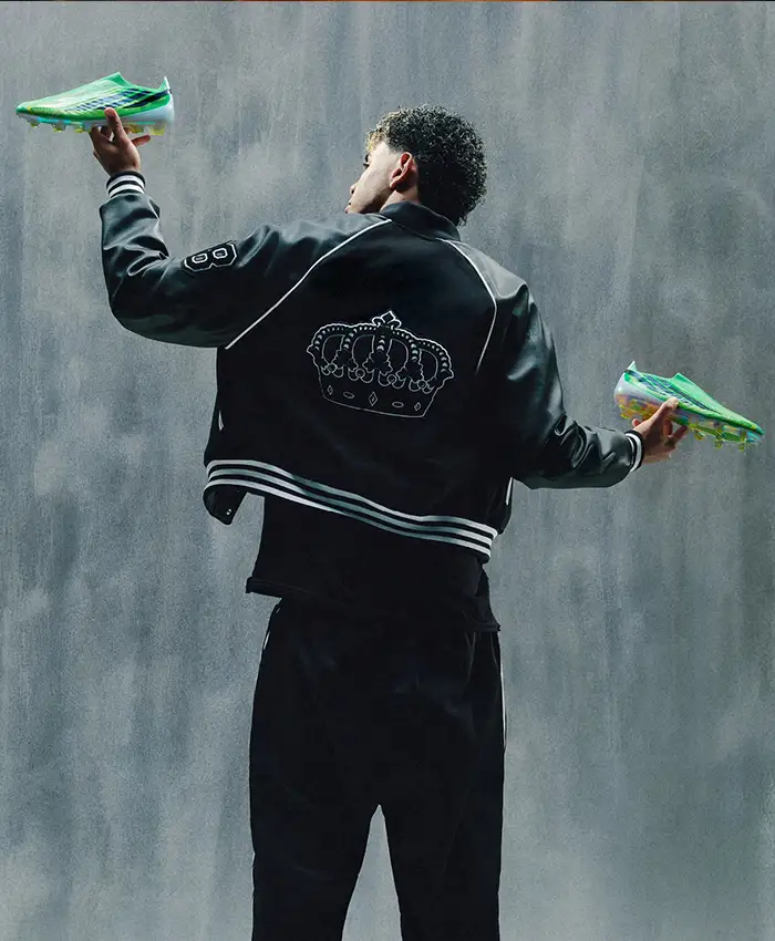 shop now Lamine Yamal Skateboarding x Tyshawn Collegiate Jacket