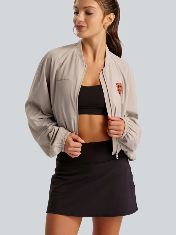 shop now Lululemon Chicago Bears Breezily Bomber Jacket