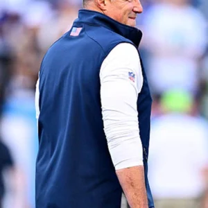 shop now Mike Vrabel 2026 New England Patriots Vest