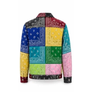 shop now Multicolor Bandana Cotton Jacket