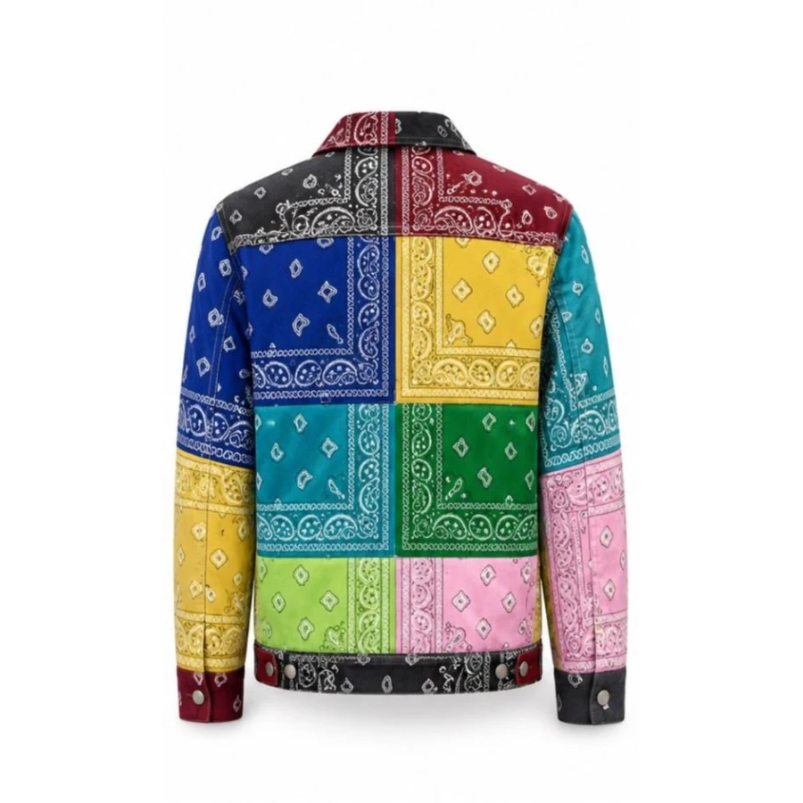 shop now Multicolor Bandana Cotton Jacket