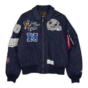 shop now New Era x Alpha Industries Dallas Cowboys MA-1 Bomber Jacket
