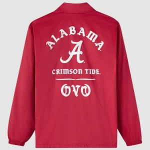 shop now OVO University of Alabama Coaches Jacket