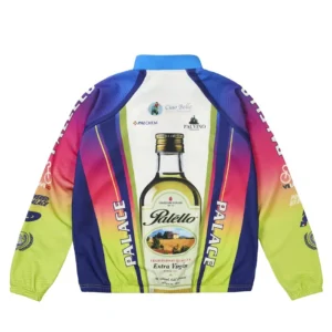 shop now Palace Cycling Zip Rainbow Jacket
